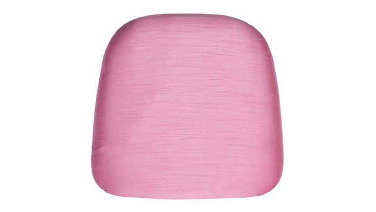 Chair Pad – Nova Solid Chair Pad Cover – Candy Pink | Rental
