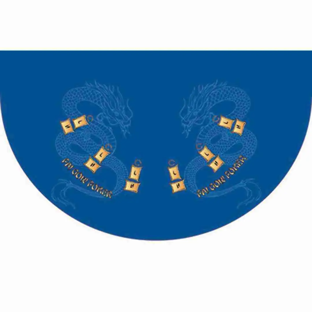 Part - Pai Gow Poker - 6' Casino Game Table Top Only - Blue | Rental