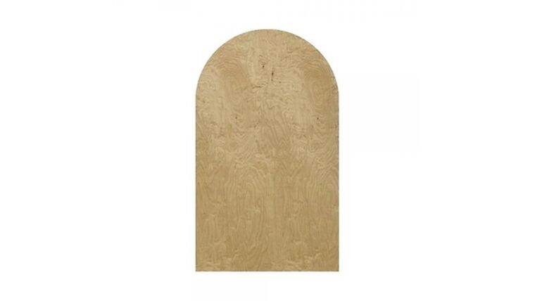Chiara Half Arch Wall Panel – Wood (80″H x 40″W) | Rental Chiara Half Arch Wall Panel – Wood (80″H x 40″W) | Rental