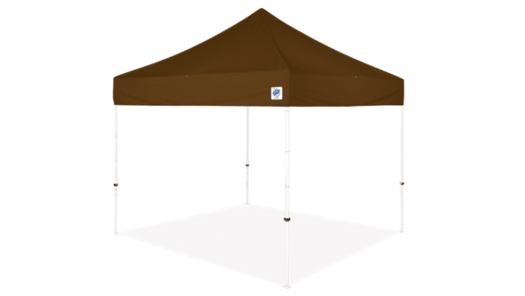 10′ x 10′ Commercial Pop Up Tent – Brown | Rental