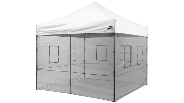 10′ x 10′ Commercial Pop Up Tent – Food Service – White | Rental