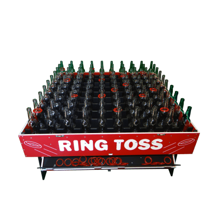 Giant Ring Toss – 100 Glass Bottle | Rental