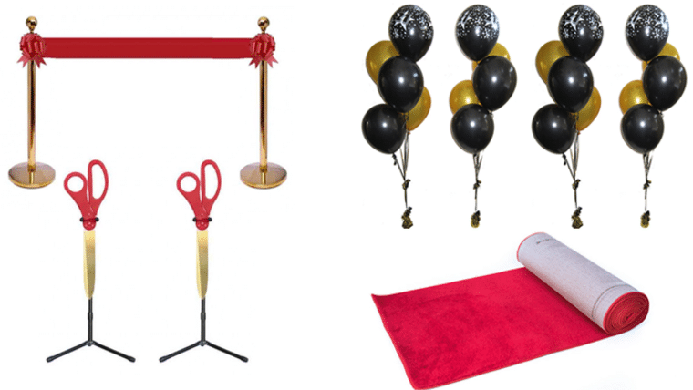 Grand Opening Ribbon Package – 15′ ft | Rental