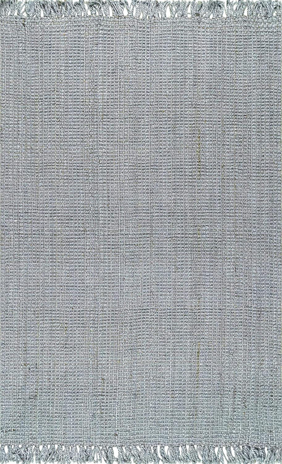 Jute Rug Rental | 5′ x 7′ 6″ | Grey | Rental