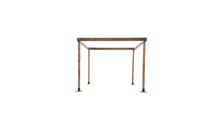 Cabana – 10 x 10’w x 8’h Rustic Wood Cabana | Rental