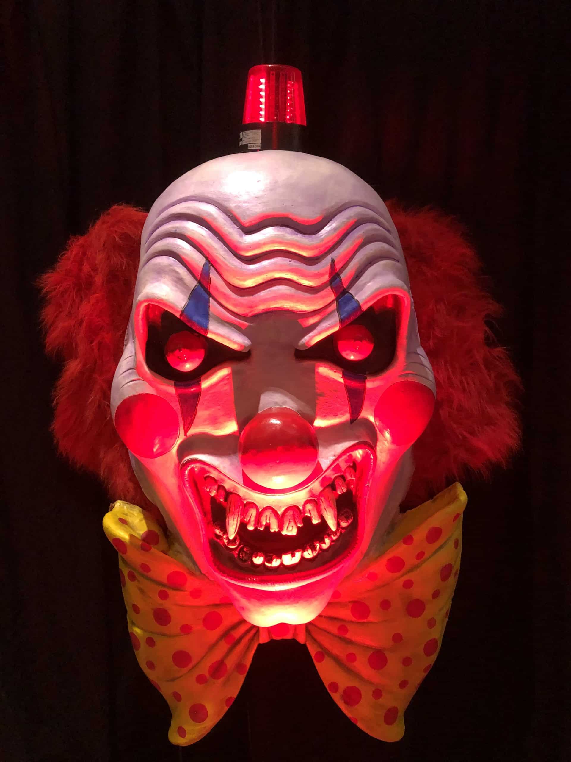 Giant Hanging Circus Head Clown Prop | Rental