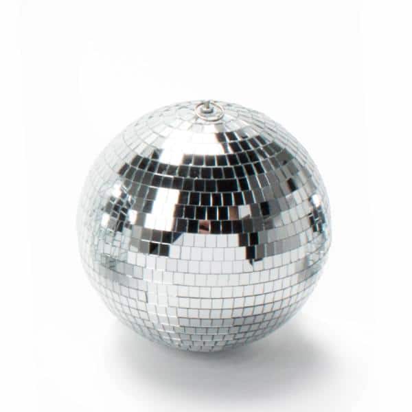 Decostar™ Mirror Disco Balls 9¾” – Silver | Rental