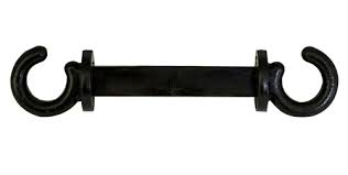 Plastic C Hook For Stanchion – Black | Rental