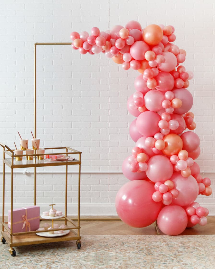 Rosé Bubbles – 4×6 Frame with Garland Install Piece | Purchase