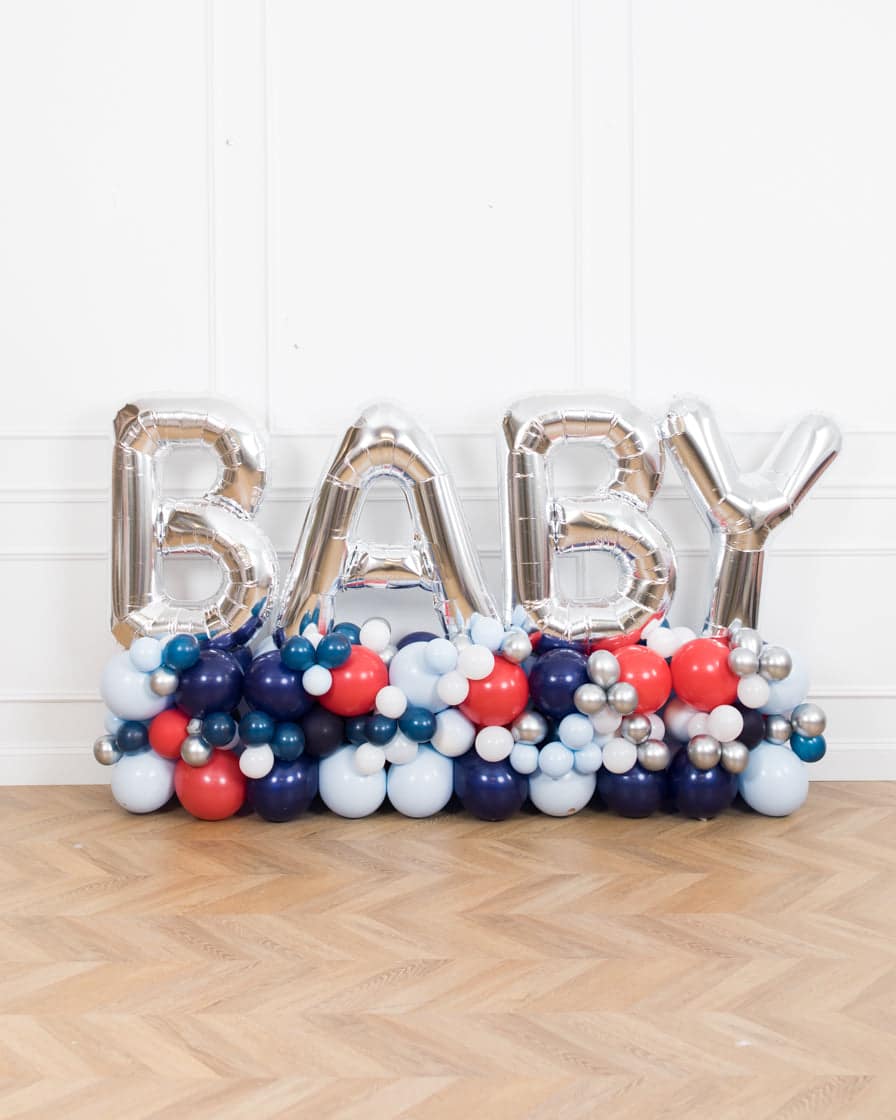 Baseball – BABY Balloon Pedestal – 4ft | Purchase Baseball – BABY Balloon Pedestal – 4ft | Purchase