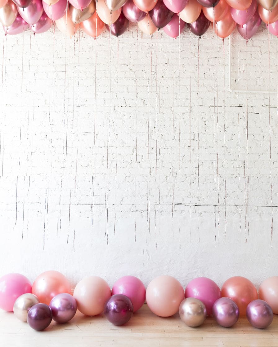 Berry Blush – Ceiling & Floor Balloon Set | Purchase