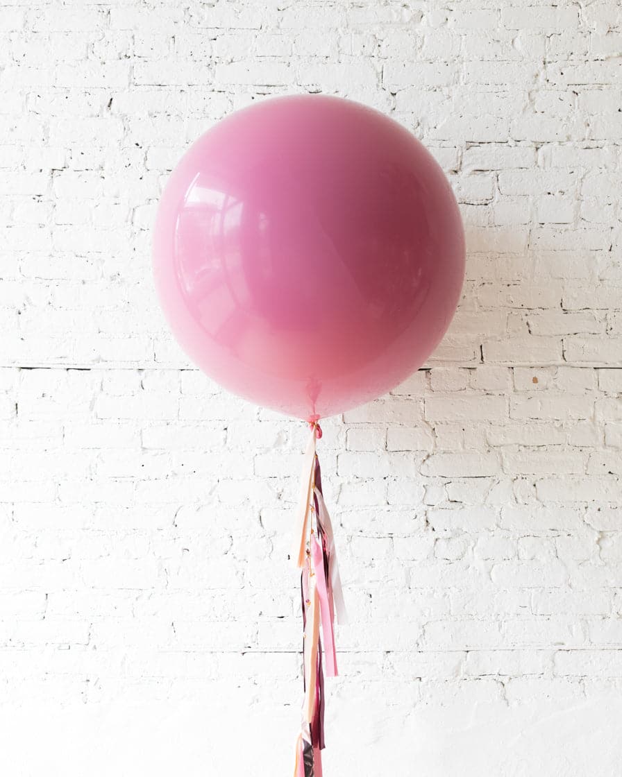 Berry Blush – Giant Balloon with Tassel | Purchase
