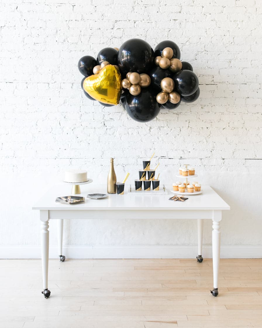 Couture – Backdrop Balloon Garland with Foil Install Piece – 3ft | Purchase Couture – Backdrop Balloon Garland with Foil Install Piece – 3ft | Purchase