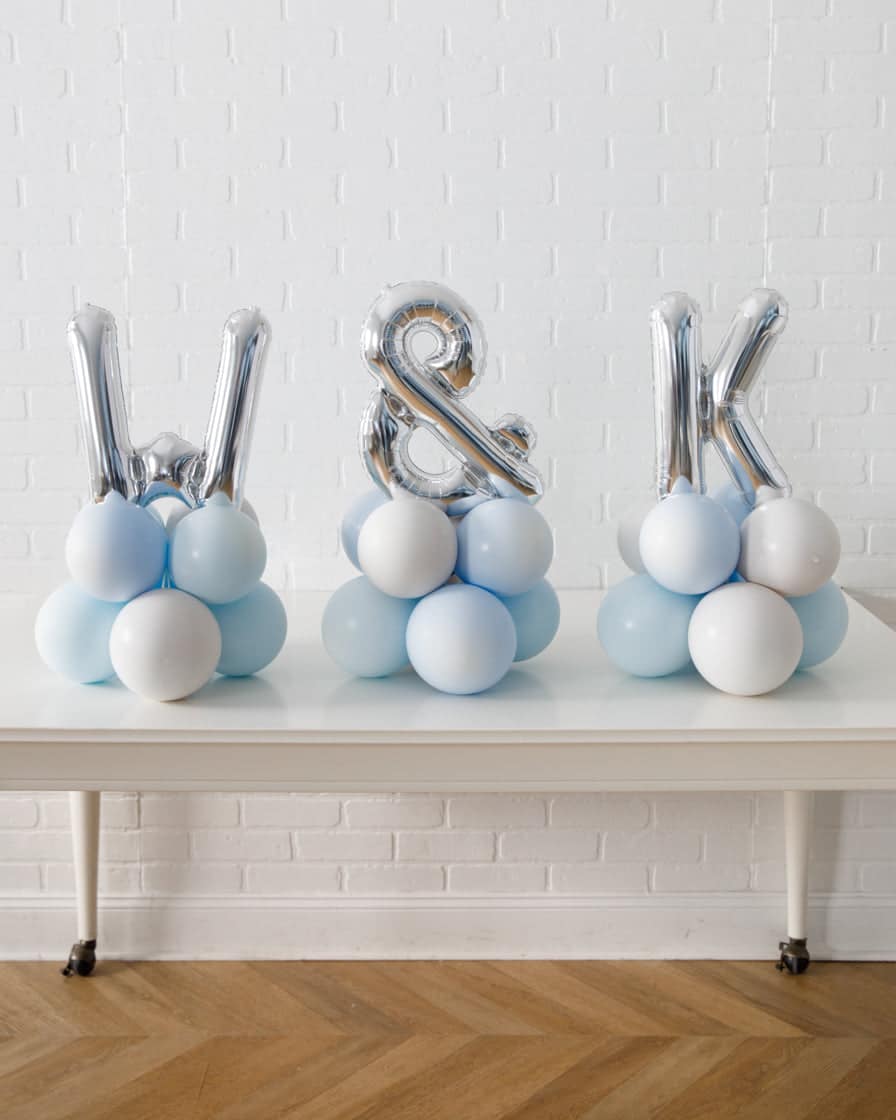 Provence – Personalized Tabletop Foil Letters on Balloon Base – 1.5ft | Purchase