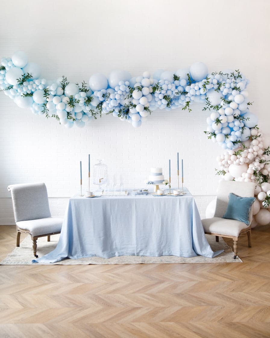 Provence – Balloon Garland Install Piece with Greenery | Purchase