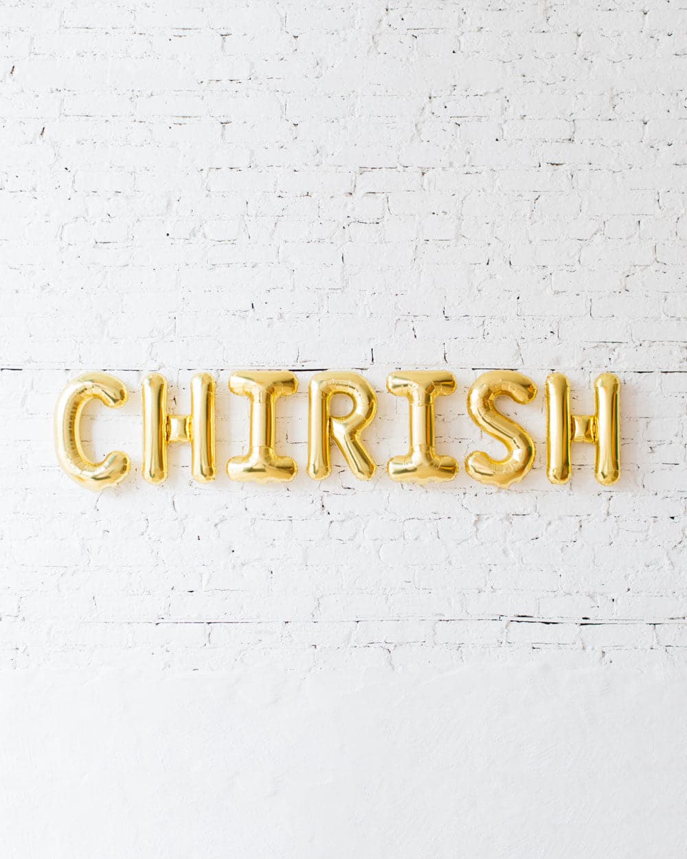St. Patrick’s Day – 16in Gold CHIRISH Foil Letters Set | Purchase St. Patrick’s Day – 16in Gold CHIRISH Foil Letters Set | Purchase