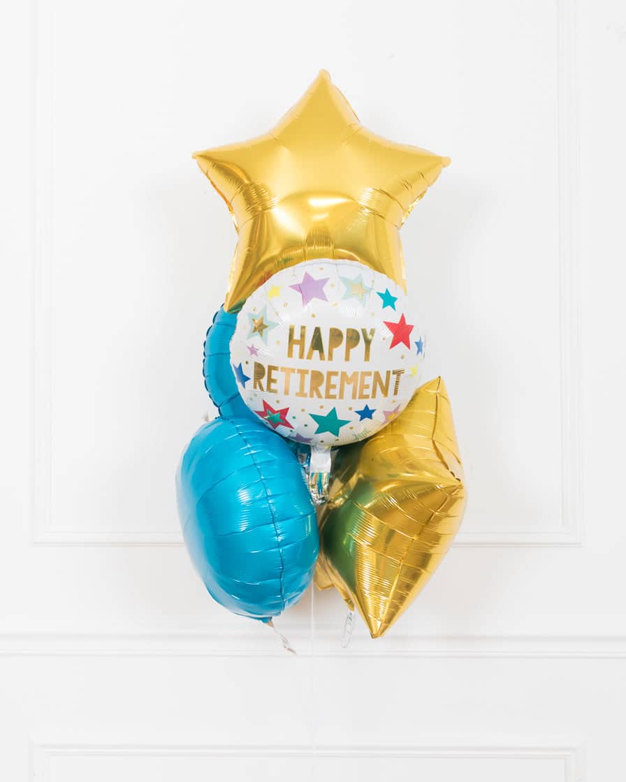 Office Retirement Party – All Foil Bouquet of 5 | Purchase