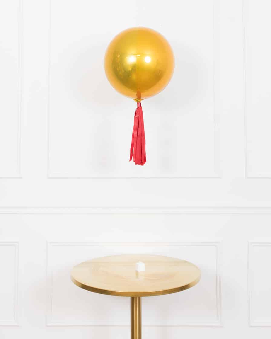 Office Retirement Party – 16in Orb Centerpiece with Skirt | Purchase