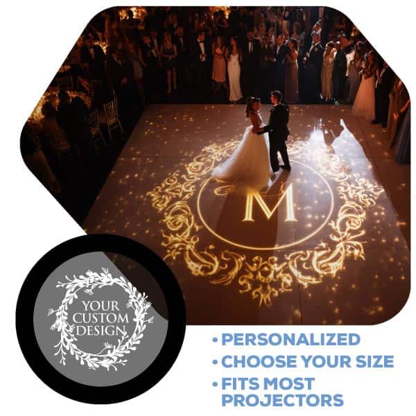 Custom Design Glass GOBO | Rental