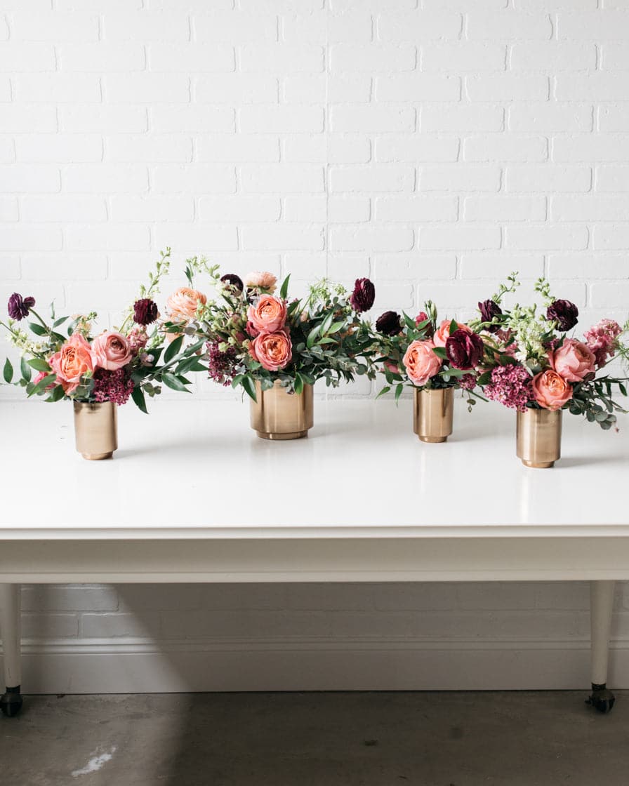Berry Blush – Floral Mix – The centerpiece Set | Purchase