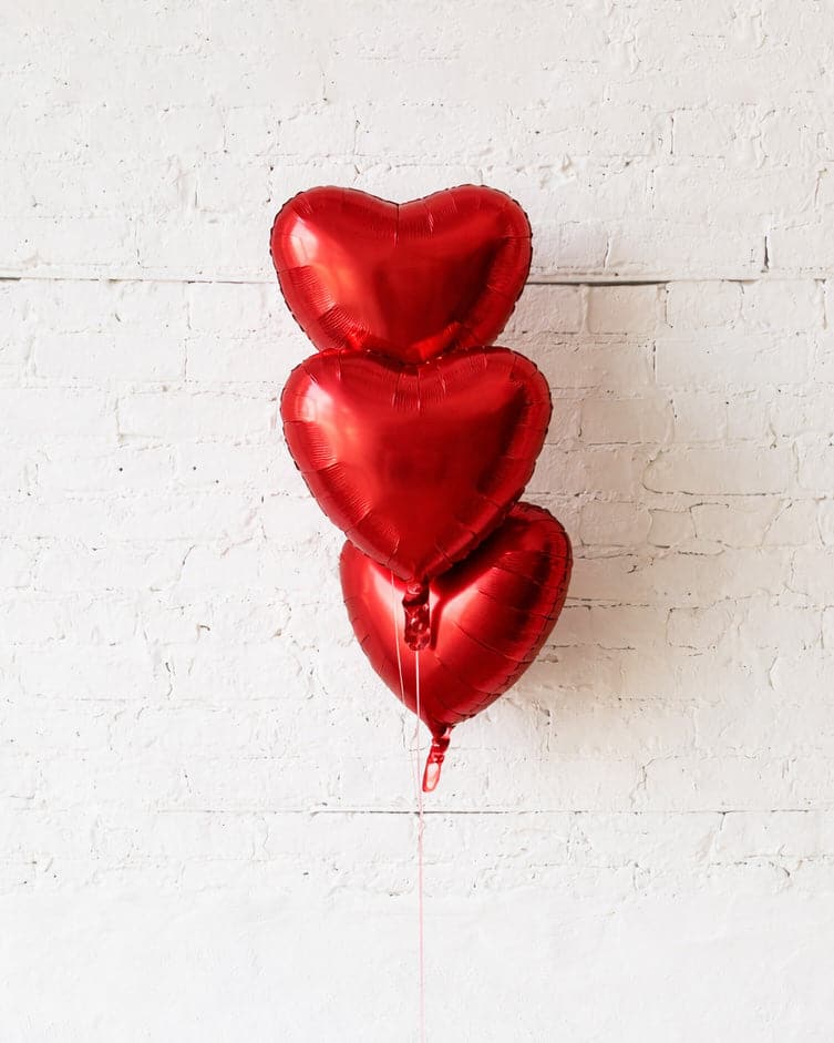 Valentine’s Day – Red Hearts Balloon Bouquet | Purchase