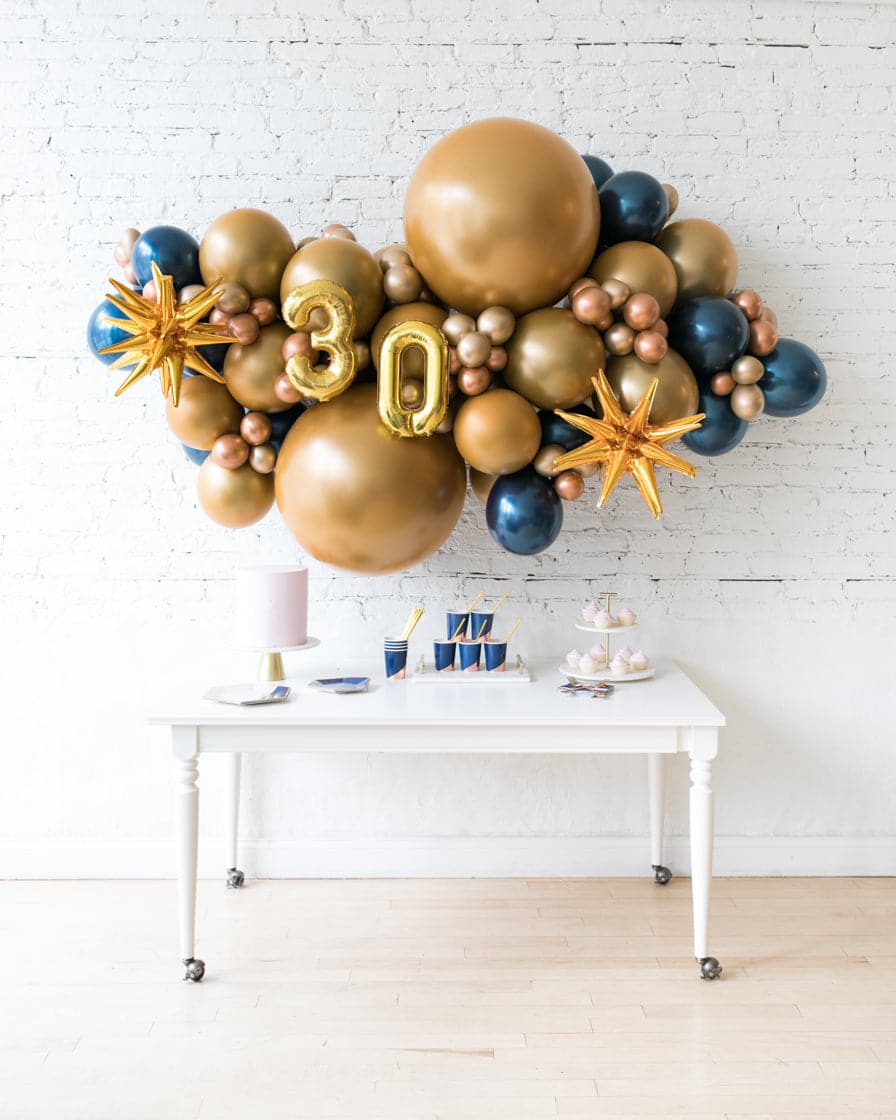 Midnight Copper – Number Backdrop Balloon Garland Install Piece | Purchase Midnight Copper – Number Backdrop Balloon Garland Install Piece | Purchase