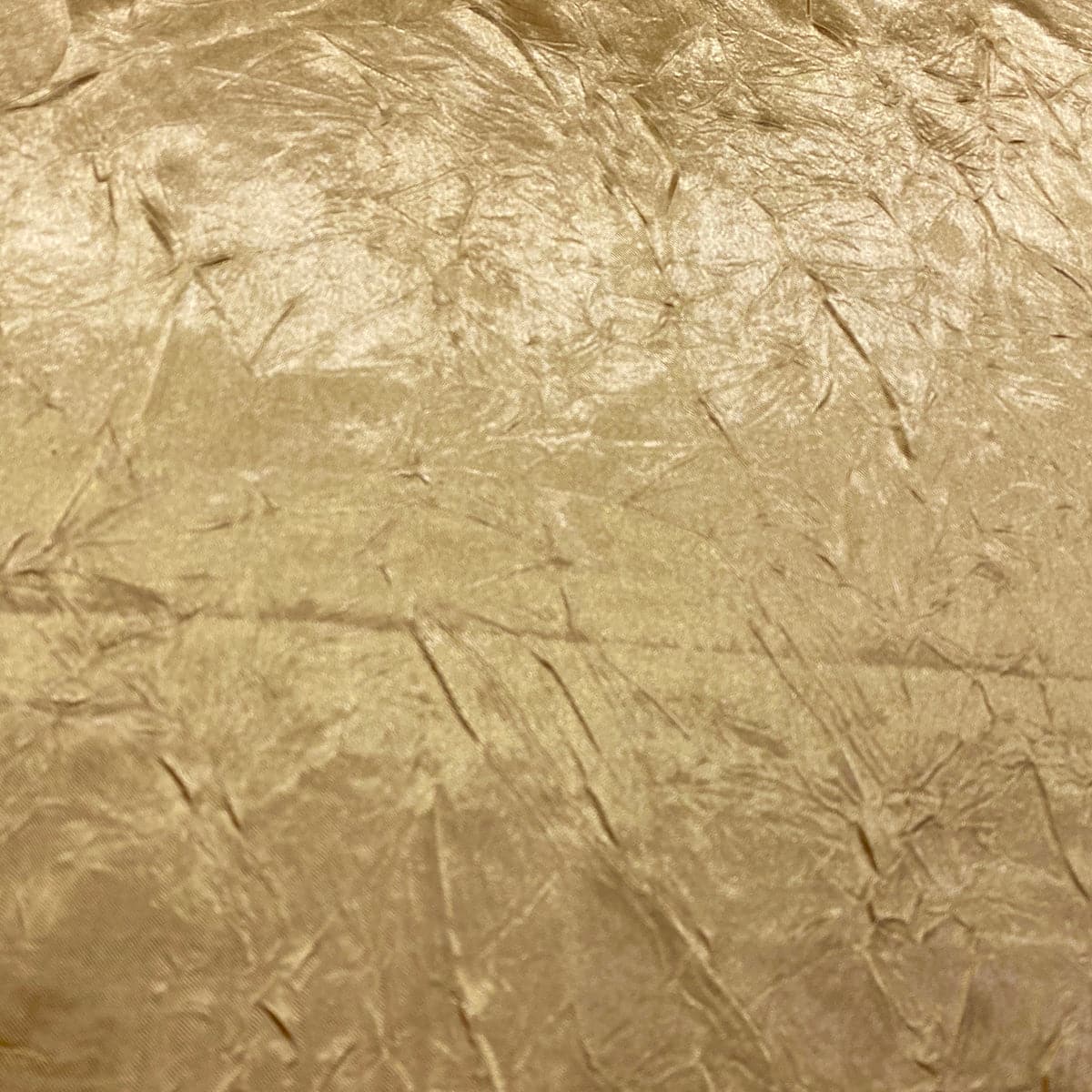 Crush Satin (Bichon) Drapery Panel in Gold 902 | Rental