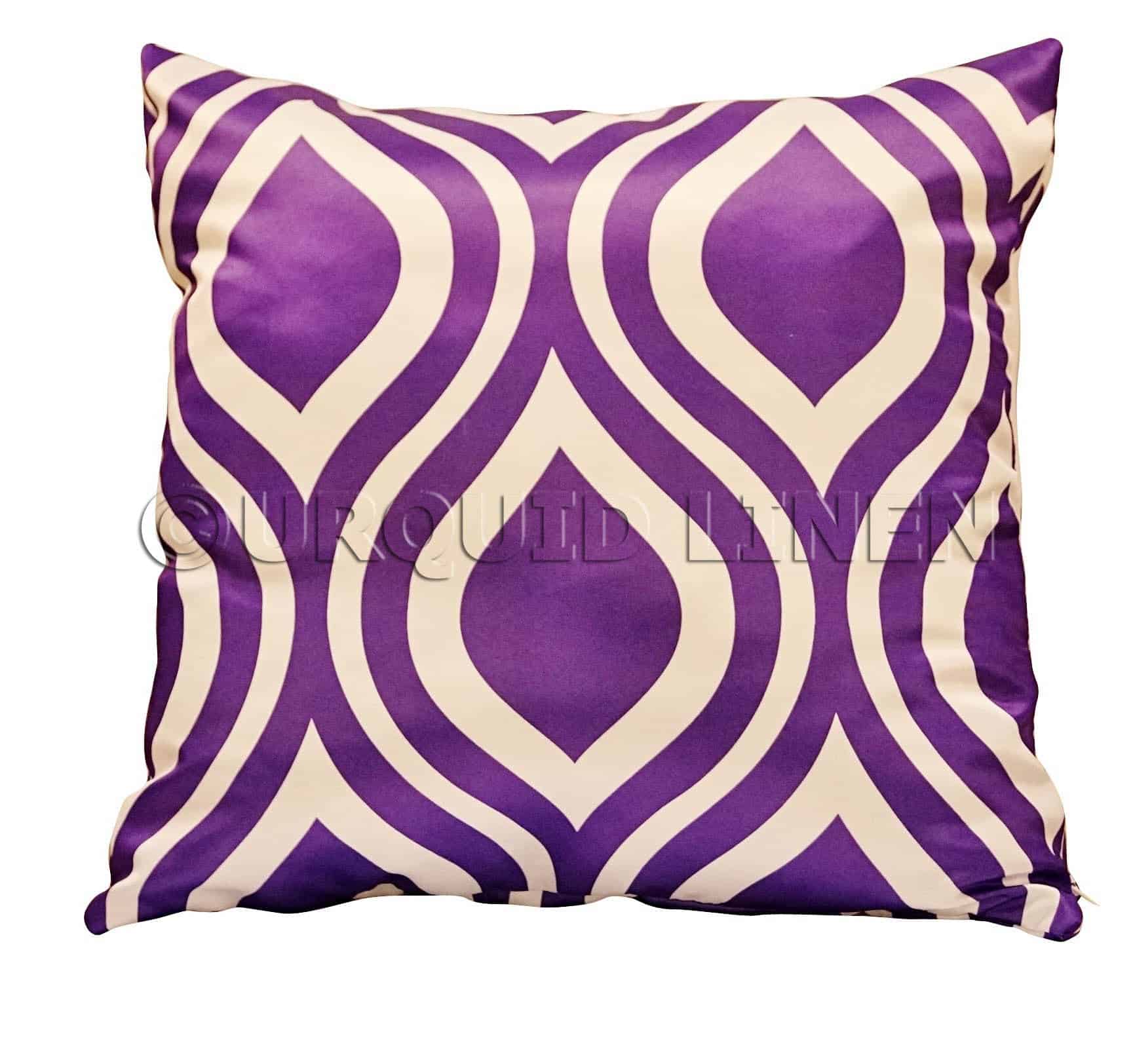 Groovy Lamour (Print) Throw Pillow | Rental