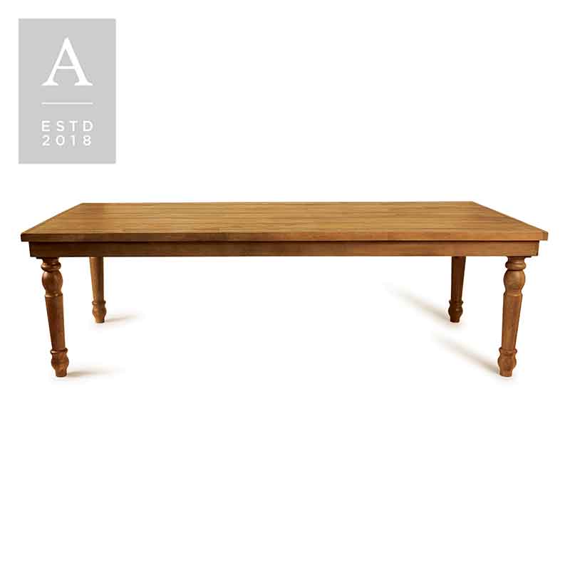 Heirloom Barnwood Dining Table | Rental