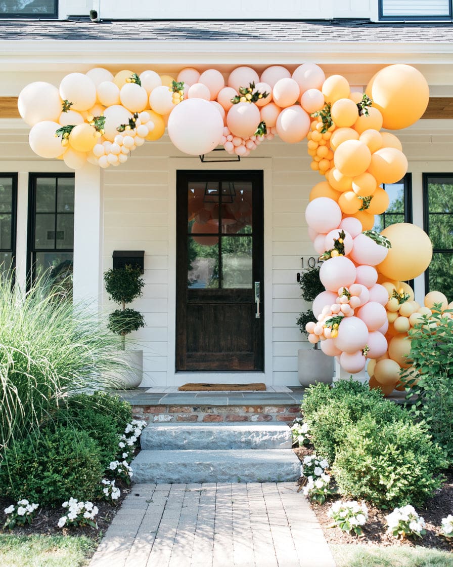 OUTDOOR – Bridal – Balloon Garland with Greenery – 18ft | Purchase