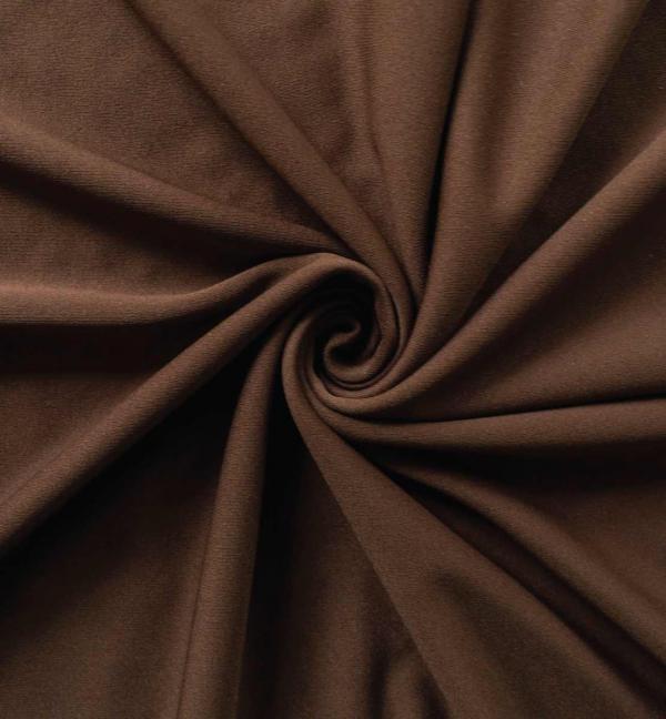 *IFR* Poly Stretch / Scuba Cloth Drape Panel w/ Sewn Rod Pocket (IFR) – Chocolate | Rental *IFR* Poly Stretch / Scuba Cloth Drape Panel w/ Sewn Rod Pocket (IFR) – Chocolate | Rental