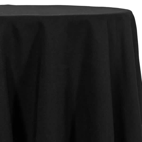Black – Spun Polyester “Feels Like Cotton” Tablecloth – Many Size Options | Rental Black – Spun Polyester “Feels Like Cotton” Tablecloth – Many Size Options | Rental
