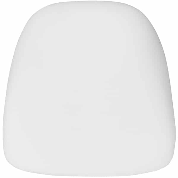 DecoStar™ Hard White Fabric Cushion for Chiavari EnvyChair™ | Rental