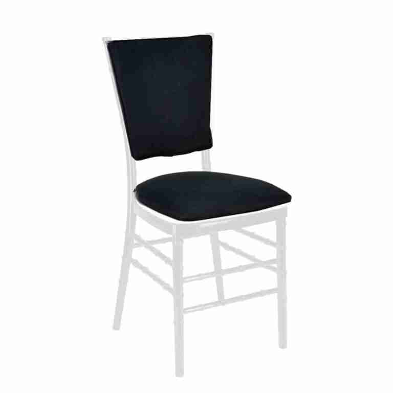 Black Chiavari Chair Comfort Upgrade Kit with SlipNot™ Technology | Rental