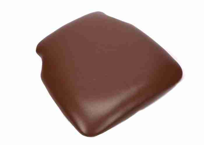 Brown 1.75″ Vinyl Panel Back Chiavari Cushion with SlipNot™ Technology | Rental