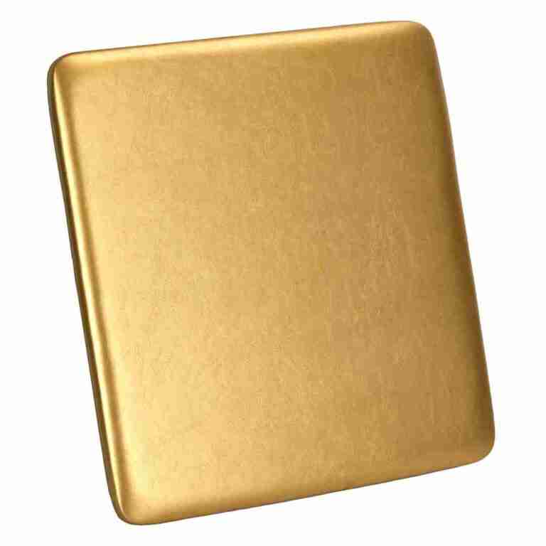 Gold 0.75″ Vinyl Panel Cushion with SlipNot™ Technology for Clear Folding Chair | Rental
