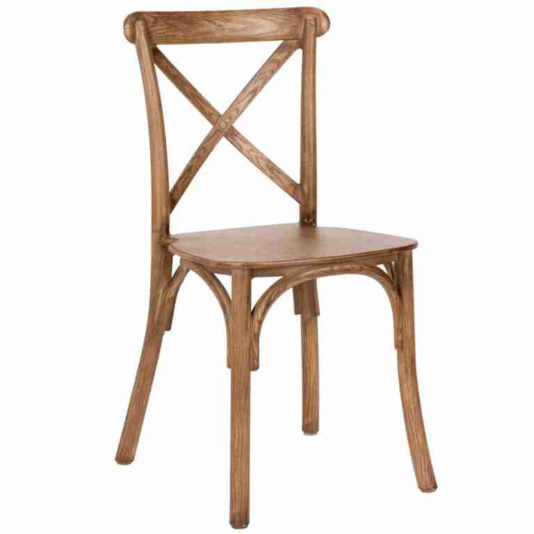 Kids Chestnut ToughResin™ Cross Back Chair | Rental Kids Chestnut ToughResin™ Cross Back Chair | Rental