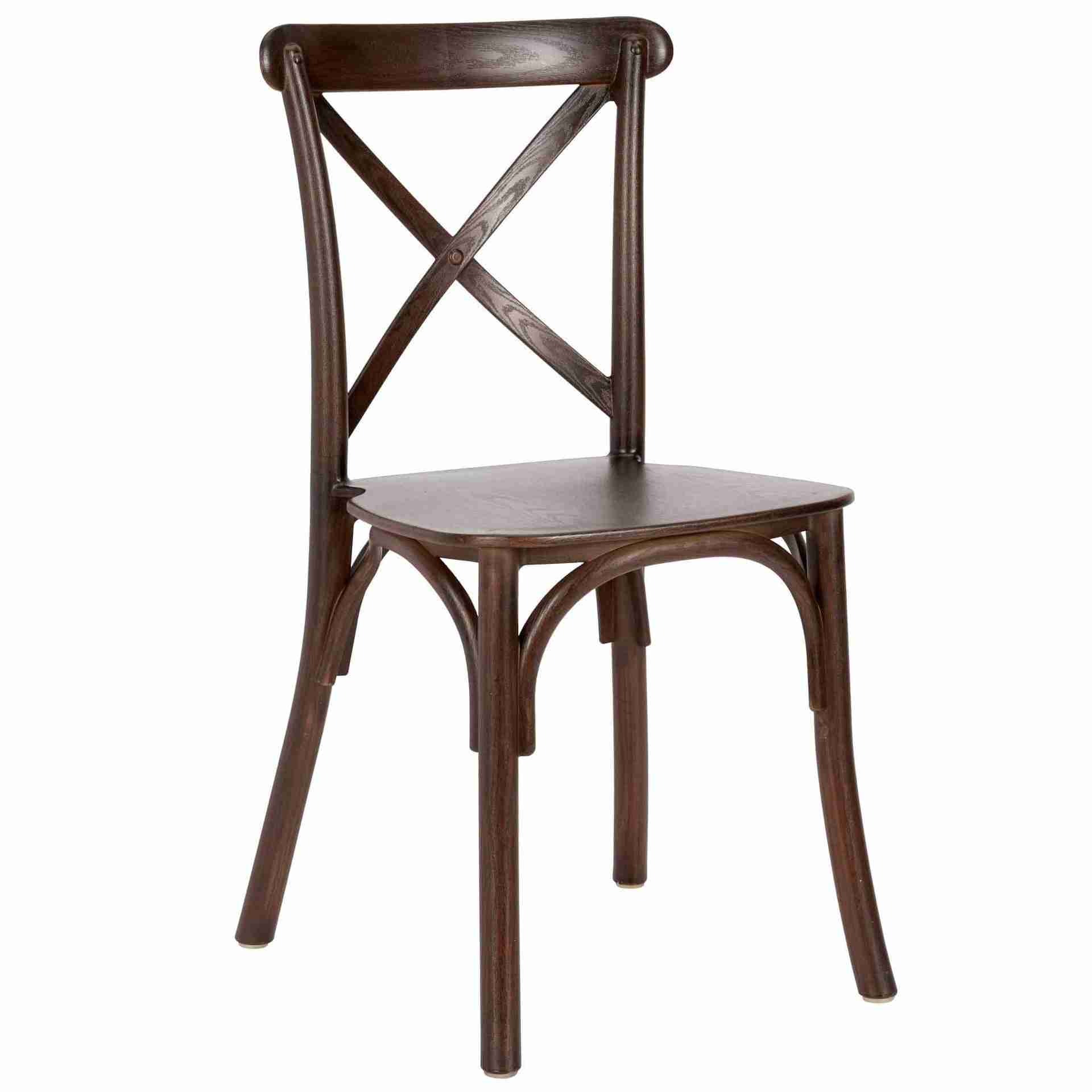 kids fruitwood toughresin cross back chair