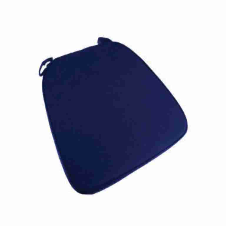 Navy Blue 2.0″ Thick Chiavari Chair Cushion | Rental