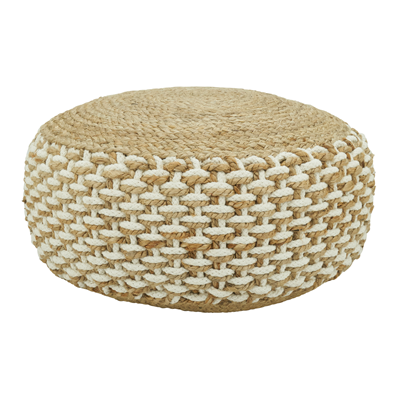 PU509 Woven Pouf | Rental