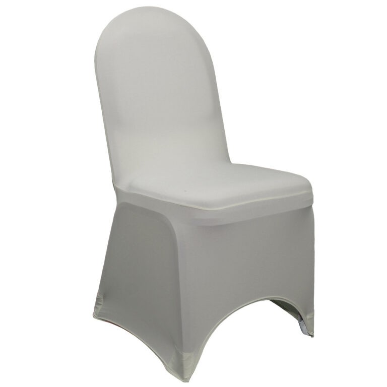 Stretch Spandex Banquet Chair Cover Gray | Rental