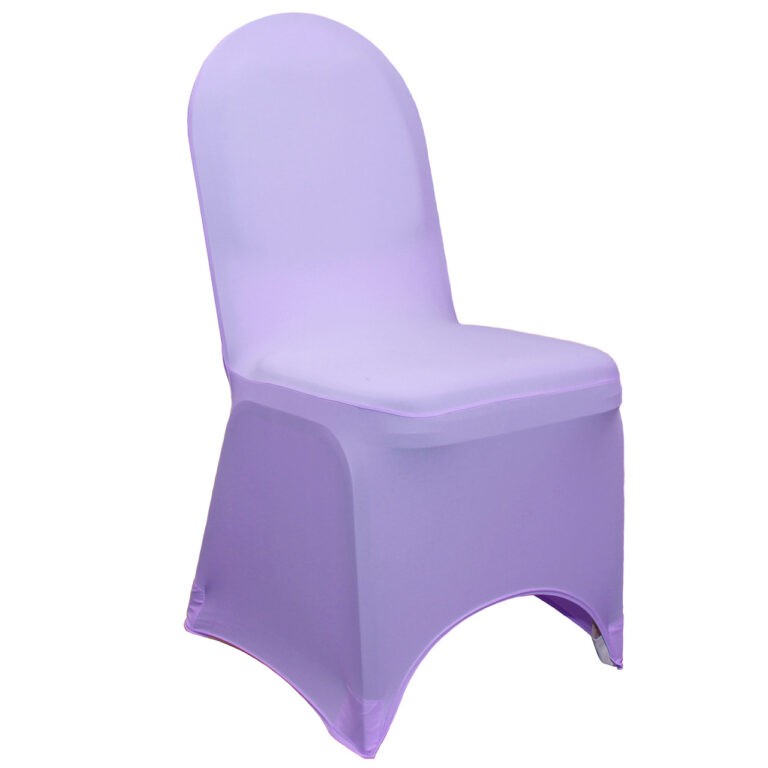 Stretch Spandex Banquet Chair Cover Lavender | Rental