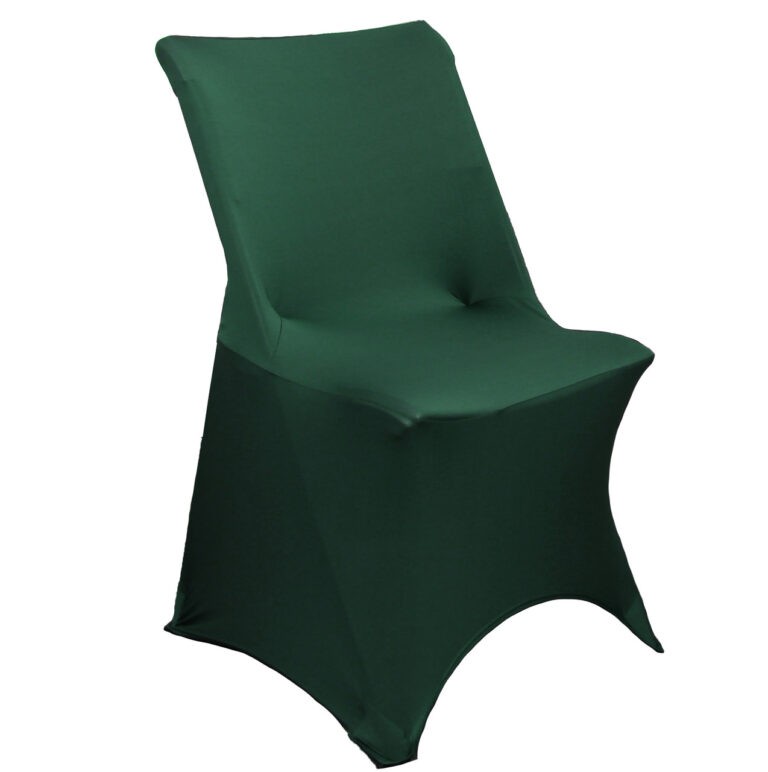 Stretch Spandex Lifetime Folding Chair Cover Hunter Green | Rental Stretch Spandex Lifetime Folding Chair Cover Hunter Green | Rental